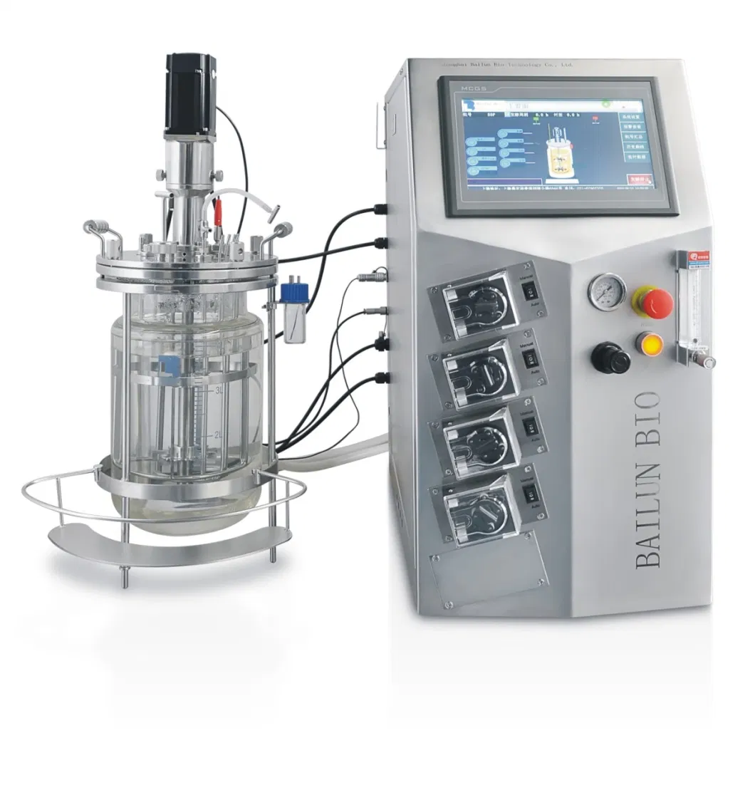 Bioreactor De Microorganismos Lab Fermentor with Low Failure Rate, High Reliability High and Service Convenient