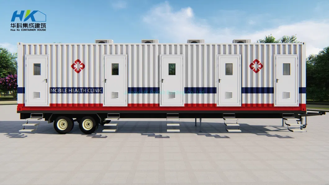 Movable Mobile Prefab Strong Ready Built Container Hospital Clinic Shelter /Mobile Lab