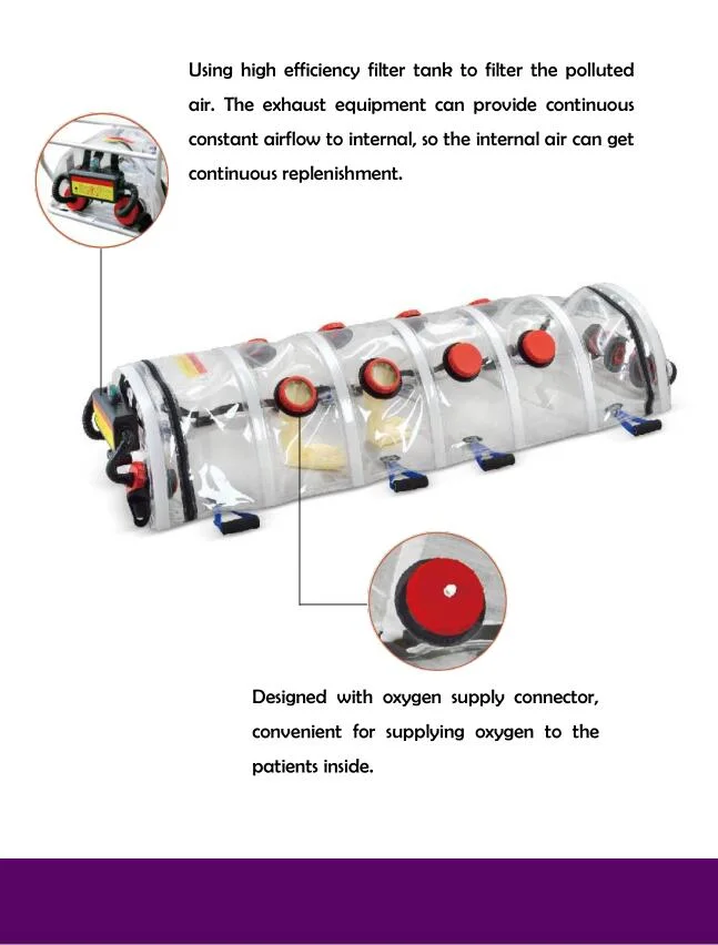 Isolation Ward - Hospital ICU Department Negative Pressure Isolator