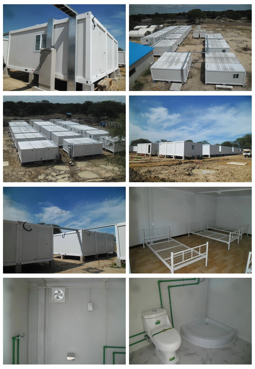 Flatpack Modular Container Makeshift Hospitals